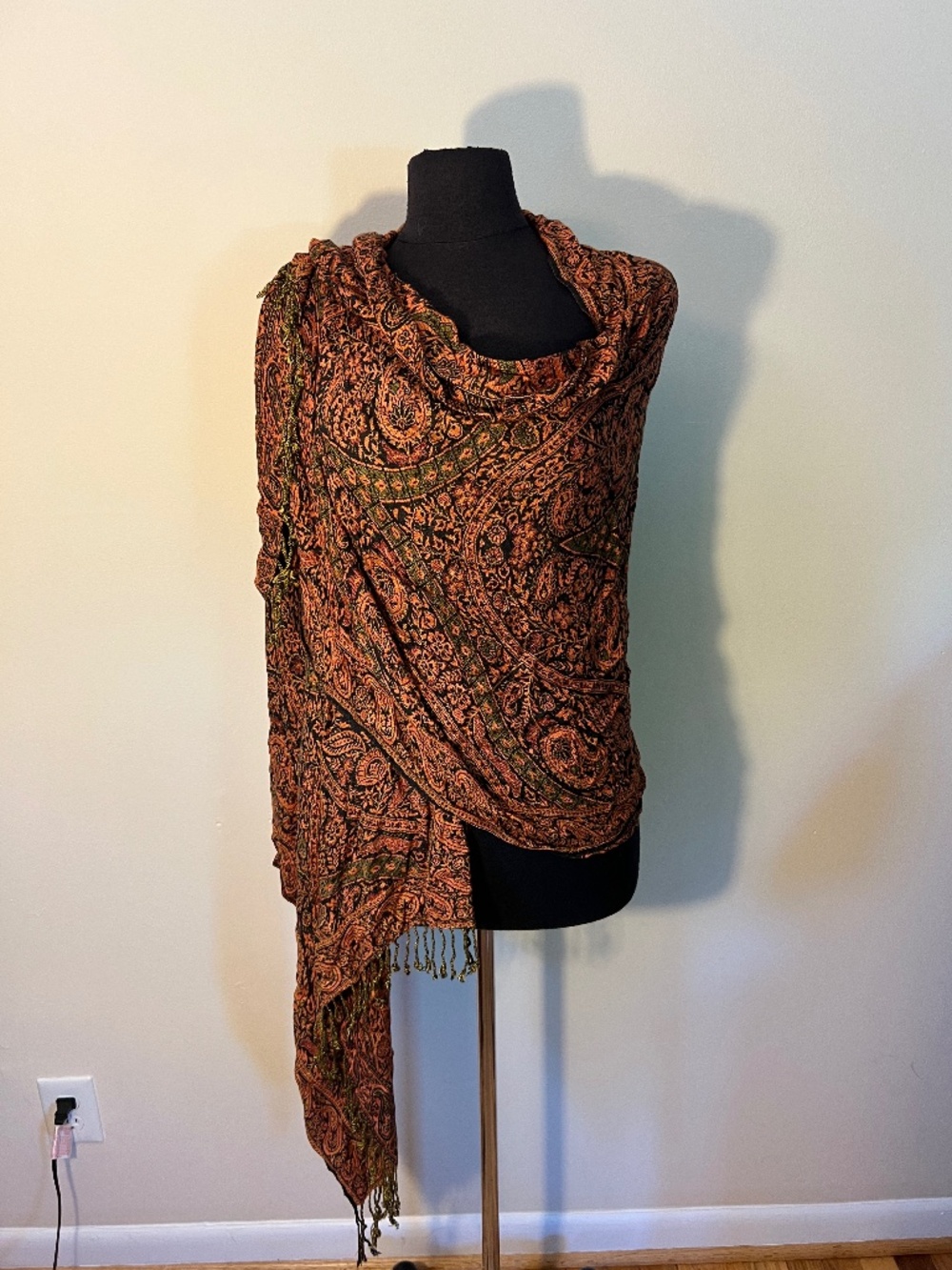 Burnt Orange Pashmina
